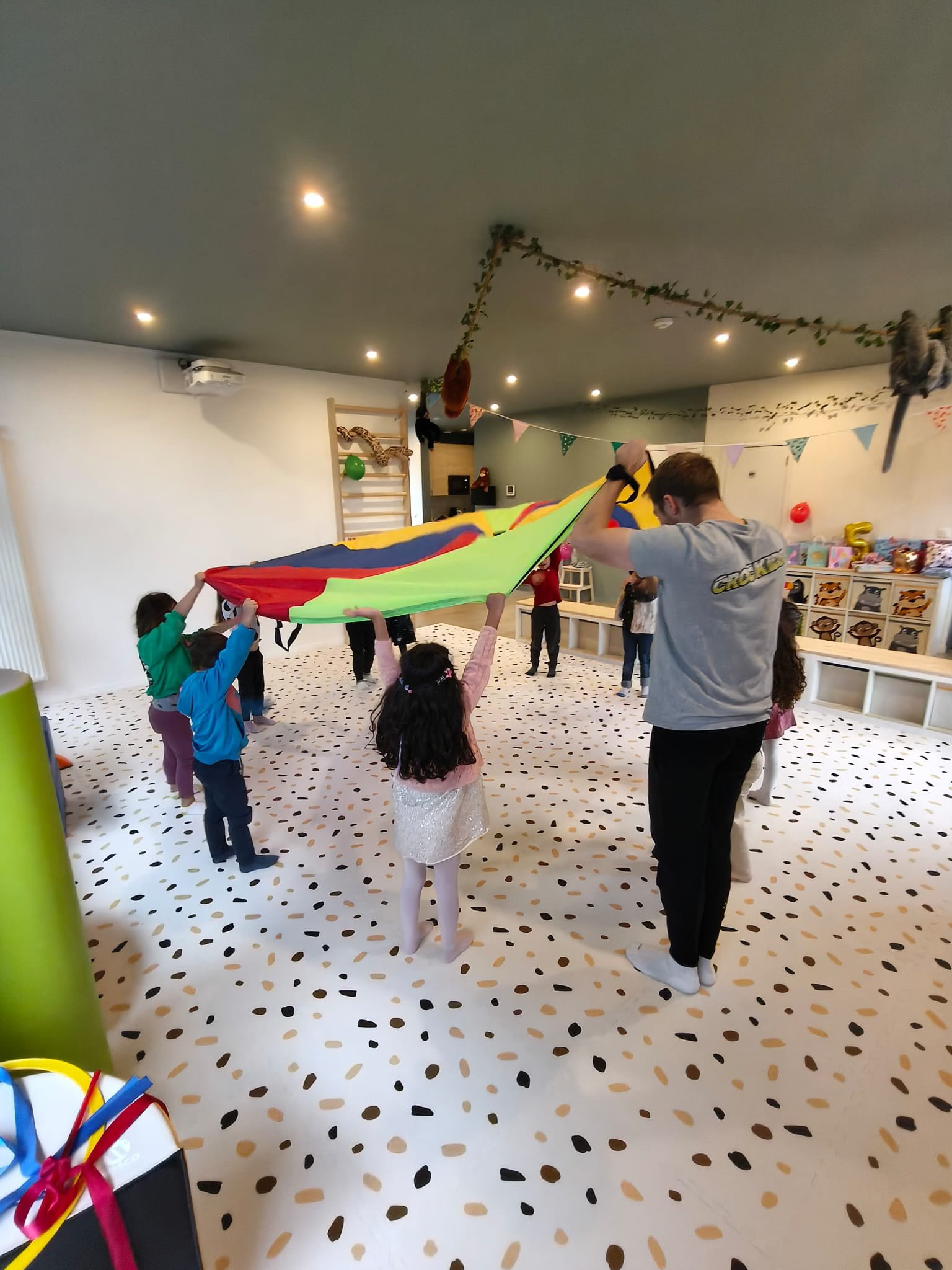 Animation enfants pendant un anniversaire CrocKids